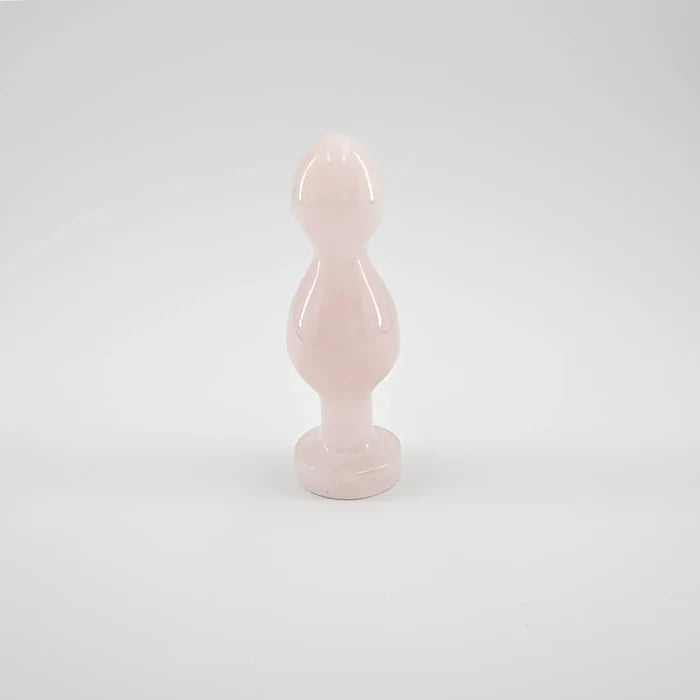 Bulbora Rose Quartz Plug / 5’’ Butt
