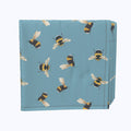 Bumble Bee Toss Blue Napkins