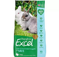 Burgess Excel Junior and Dwarf rabbit nuggets with mint, 1.5kg bag of higher-protein food for growing rabbits