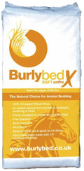 Burlybed Soft Extra treated chopped wheat straw bedding bale