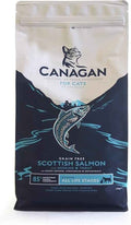 Canagan Scottish Salmon grain-free dry cat food in a 1.5kg bag