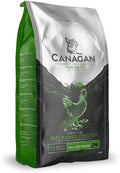 Canagan Free-Run Chicken grain-free dry cat food, 1.5kg bag with the Canagan cat crest on a cream panel