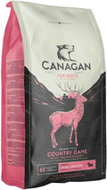 Canagan Small Breed Country Game grain-free dry dog food, front of the 2kg bag