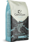 Canagan Small Breed Scottish Salmon grain-free dry dog food in a 2kg bag