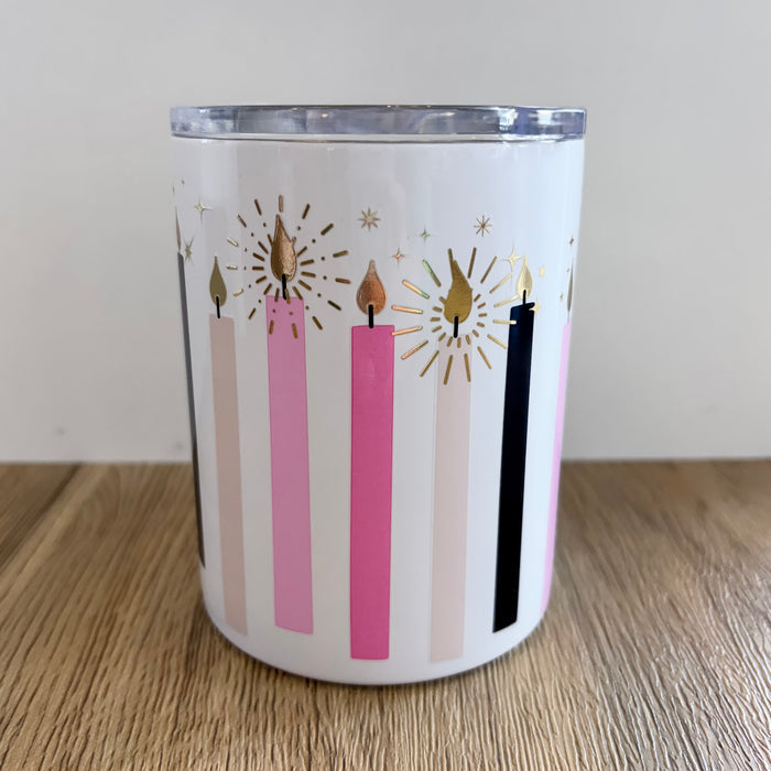 Candle Stainless Steel Tumbler - Lyla's: Clothing & Gifts - Online and Rockwall Texas Boutique