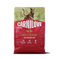Carnilove ACTIVE Duck & Pheasant grain-free dry cat food for sterilised adults, front of the bag