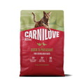Carnilove ACTIVE Duck & Pheasant grain-free dry cat food for sterilised adults, 400g bag front