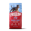 Carnilove ACTIVE Salmon & Turkey grain-free dry dog food for small breeds, pack front