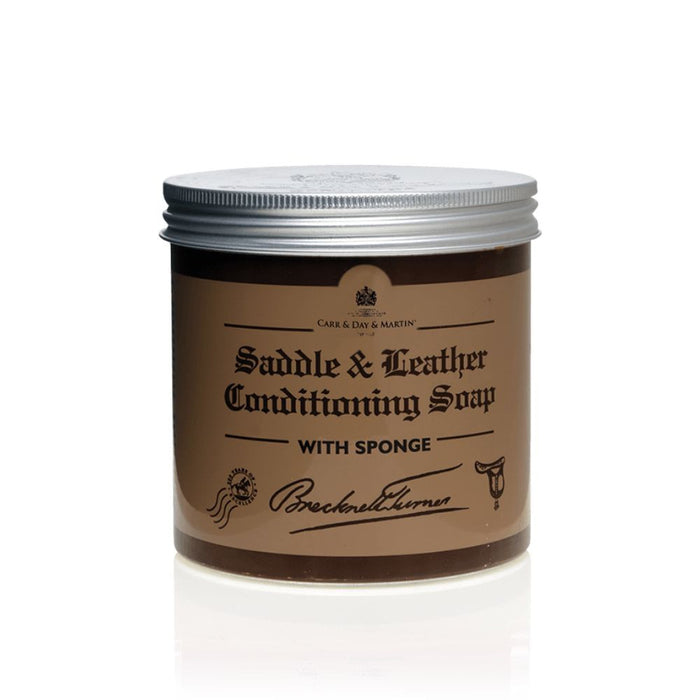 Carr & Day & Martin Brecknell Turner saddle soap, 500ml soft wax leather conditioner giving a matt finish