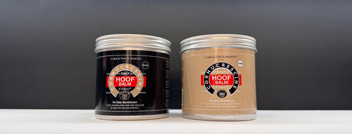 Additional Carr & Day & Martin listing image shown with the Cornucrescine Daily Hoof Balm in clear