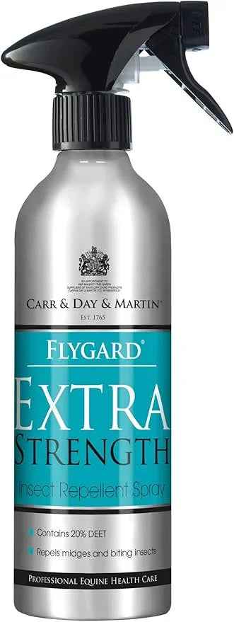 Carr & Day & Martin Flygard Extra Strength insect repellent 500ml spray bottle for horses