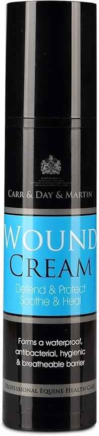 Carr & Day & Martin Wound Cream in a 180g pump bottle, for minor cuts, grazes and mud fever