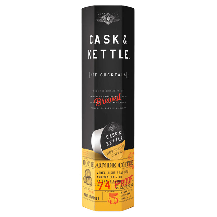 Cask & Kettle Hot Blonde Coffee Cocktail Pods