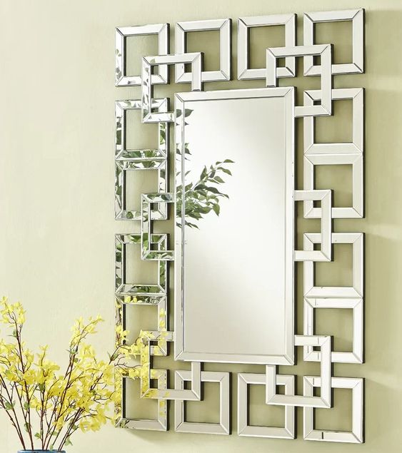 Cava Classical  Rectangle Decorative Wall Mirror