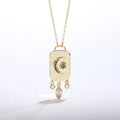 Celestial Crescent Necklace
