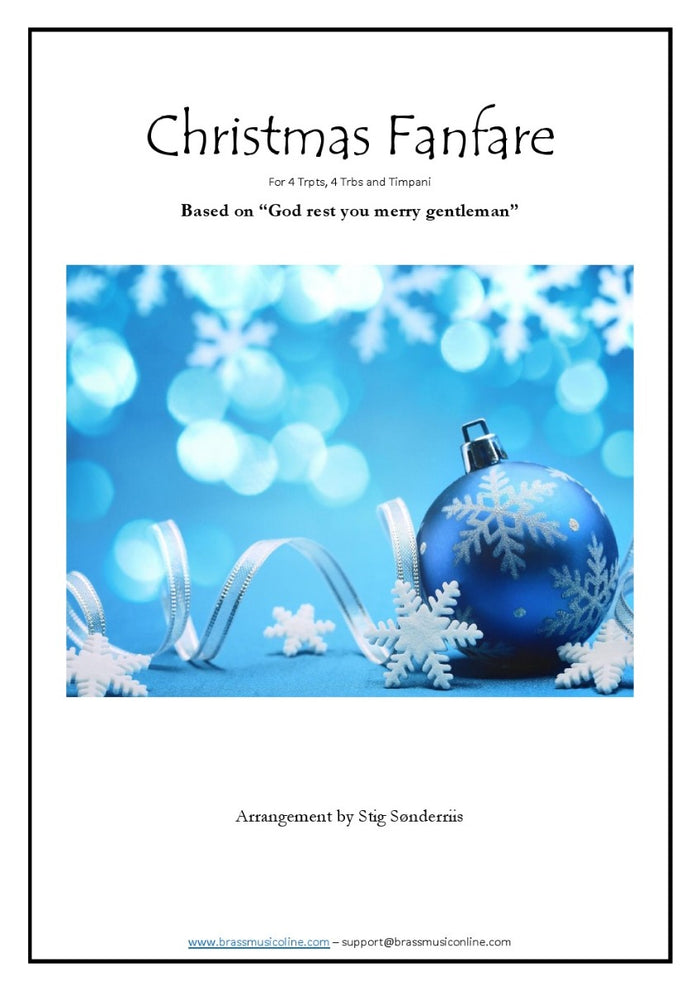 Christmas Fanfare for 4 trpts and Trbs