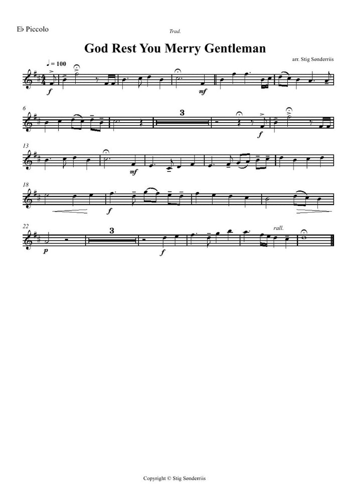 Christmas Fanfare for 4 trpts and Trbs