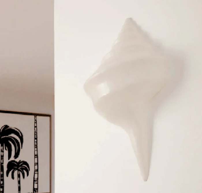 Conch Shell Wall Decor/Light