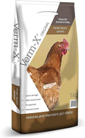 Copdock Mill Range Layers Pellets with Verm-X, 5kg carry home bag of complete chicken feed