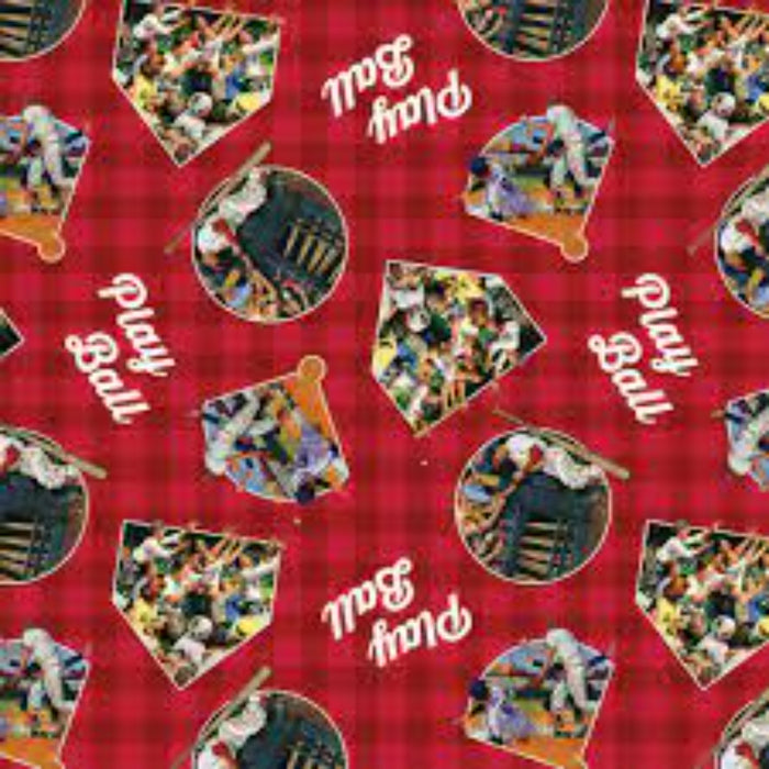 Curtain Valance - Sep Play Ball Cotton