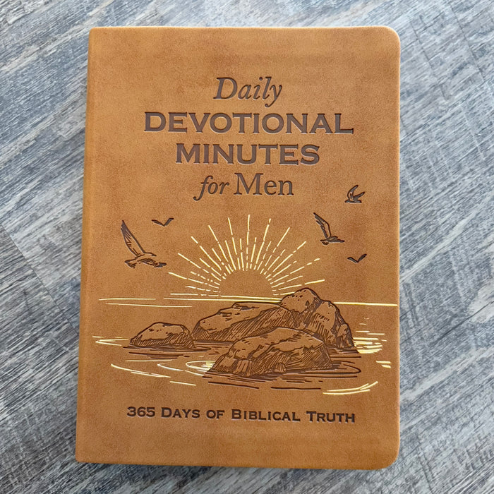 Daily Devotional Minutes for Men: 365 Days of Biblical Truth - Lyla's: Clothing & Gifts - Online and Rockwall Texas Boutique