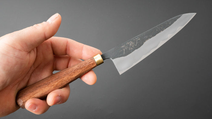 Daitoku Blue #2 Petty 120mm Walnut Handle - HITOHIRA