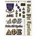 Delta Phi Epsilon Decal Set - Discontinued