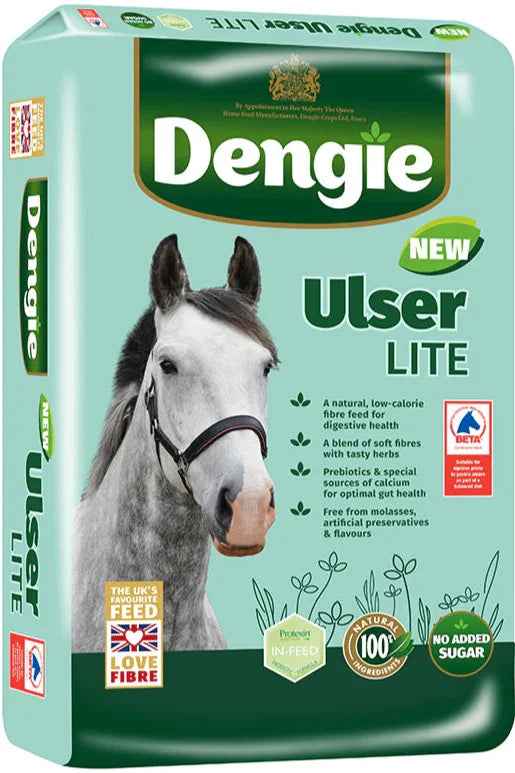 Dengie Ulser Lite – 20kg Low-Calorie Gastric Support Feed for Horses and Ponies