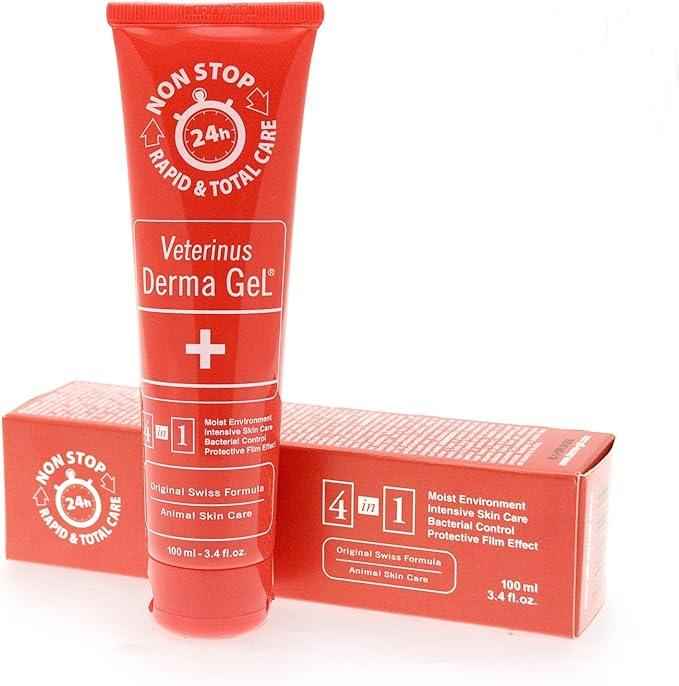 Derma Gel 100ml tube of wound care hydrogel for horses