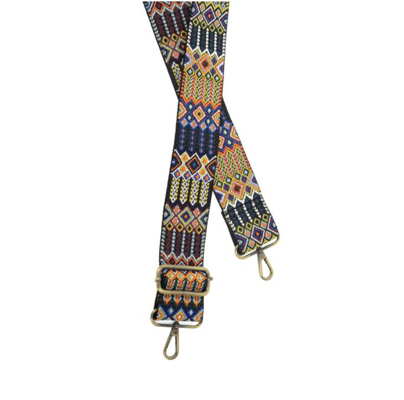 Diamond Embroidered Guitar Strap