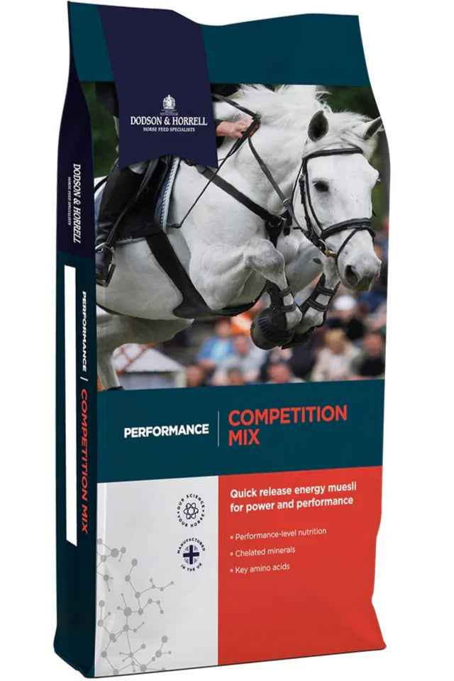 Dodson & Horrell Competition Mix oat based performance horse feed, 20kg bag
