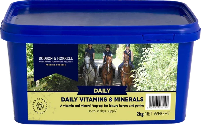 Dodson & Horrell Daily Vitamins & Minerals horse supplement, 2kg pack