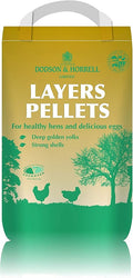 Dodson and Horrell Layers Pellets 20kg bag of complete poultry feed for laying hens