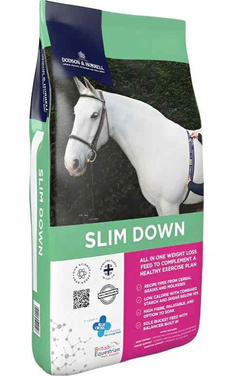 Dodson & Horrell Slim Down low calorie high fibre horse feed, 18kg bag
