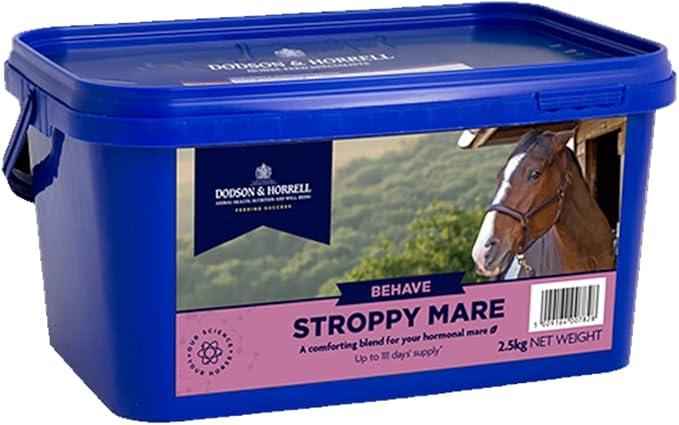 Dodson & Horrell Stroppy Mare 1kg tub of dried herbal blend for hormonal mares
