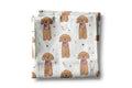 Dog Pet July 4 Patriotic Red White Blue Flag Towel