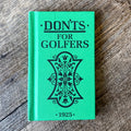 Donts for Golfers Mini Book - Lyla's: Clothing & Gifts - Online and Rockwall Texas Boutique