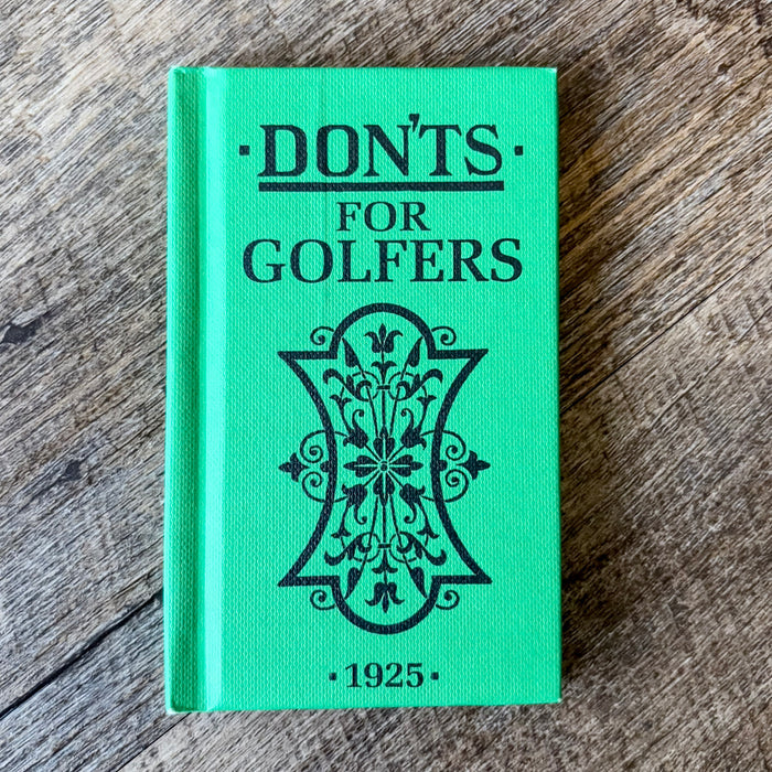 Donts for Golfers Mini Book - Lyla's: Clothing & Gifts - Online and Rockwall Texas Boutique