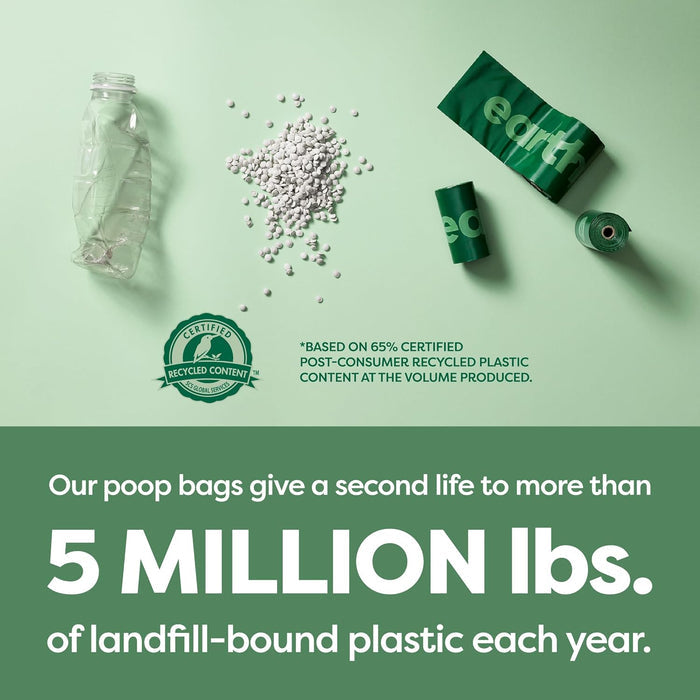 Earth Rated unscented poo bags, additional view of the bulk refill pack