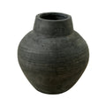 Earthly Gray Pottery Vase