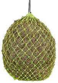 Elico Helston small haynet in lime green, 80cm long with 5cm mesh and hanging rope