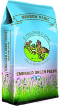 Emerald Green Meadow Magic alfalfa-free eight-grass horse pellets, 20kg bag