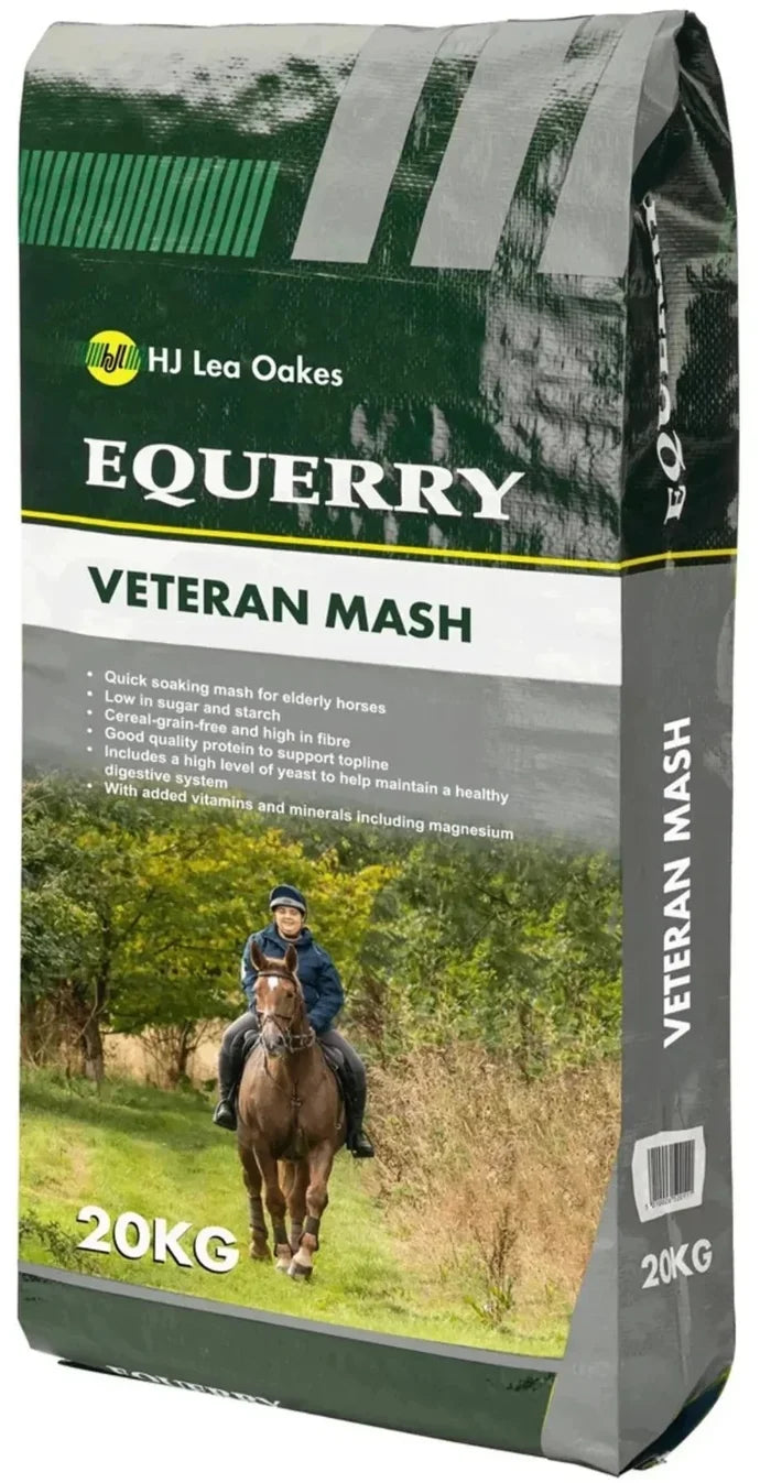 Equerry Veteran Mash senior horse feed, 20kg bag