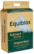 Equiblox Original alfalfa and hay compressed forage blocks, 12kg bag