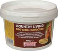 Equimins Country Living Egg Shell Improver, 500g tub with measuring scoop