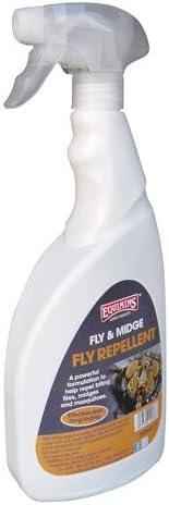 Equimins Fly Repellent Spray for horses in a 750ml trigger bottle
