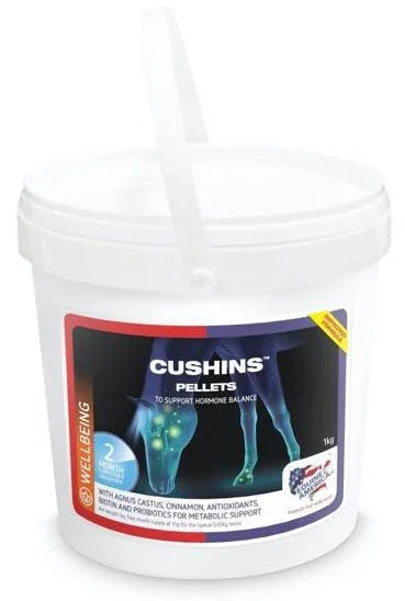 Equine America Cushins Pellets metabolic support supplement for horses, 1kg tub