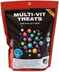 Equine America Multi-Vit Treats 1kg bag, vitamin and mineral horse treats in resealable packaging