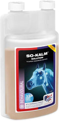 Equine America So-Kalm Solution, 1 litre bottle of liquid calming supplement for horses