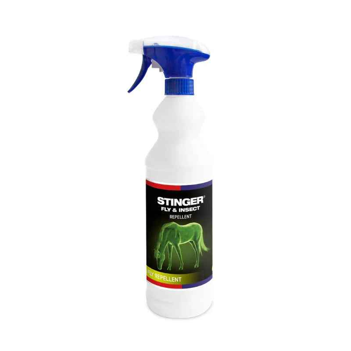 Equine America Stinger fly and insect spray in a 750ml trigger bottle
